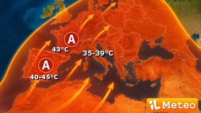 Anticiclone africano: il termometro continuerà a salire, alto il rischio di violenti temporali – L’analisi