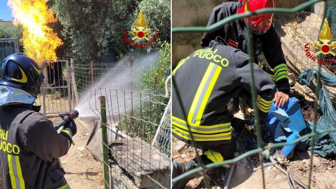 Alghero, allarme in largo dello Sperone per una fuga di gas