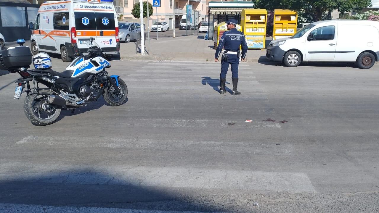 Sassari, investita sulle strisce pedonali: una donna in ospedale