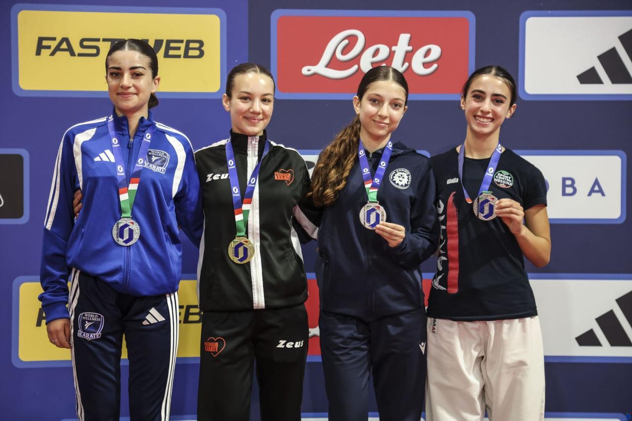 World Wellness Karate Sorso trionfa ai campionati italiani juniores