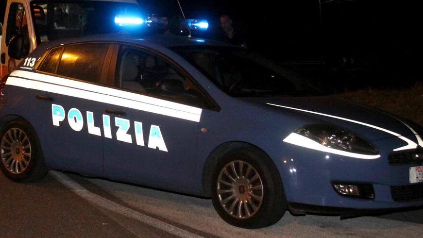 Polizia sul posto (foto archivio)