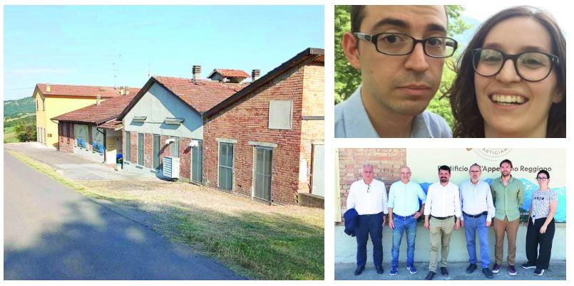 Lasciano la città  per l’ex caseificio del Parmigiano Reggiano: rinascita di un luogo simbolo grazie a due prof
