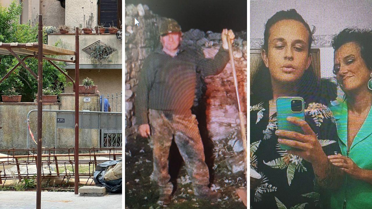 
	Il luogo della tragedia, l'uomo che ha sparato e le due vittime

