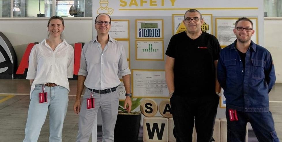 L’Angelo Po di Carpi celebra mille giorni senza infortuni sul lavoro
