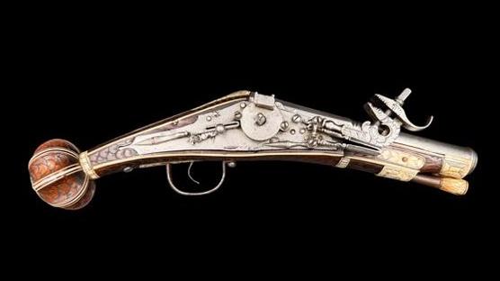 L'antica pistola ritrovata a Londra