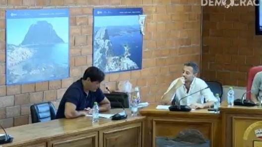 L'assessore Riccardo Biancu e il sindaco Francesco Lai