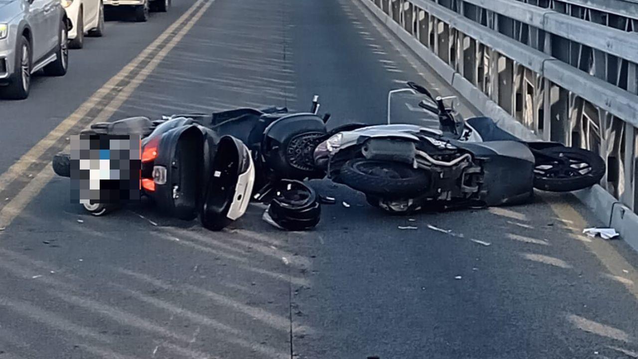 Livorno, scontro fra due scooter ai Tre Ponti