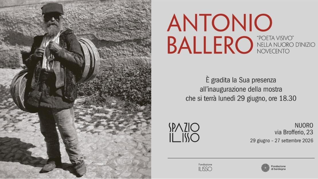 Nuoro riscopre Antonio Ballero fotografo: in mostra gli scatti della città di un secolo fa