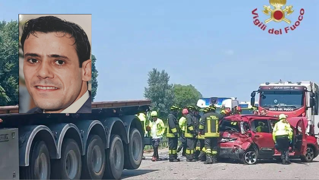 Tragedia in Veneto, frena per evitare un’auto: camionista sassarese muore schiacciato dal carico d’acciaio – Ecco chi è la vittima