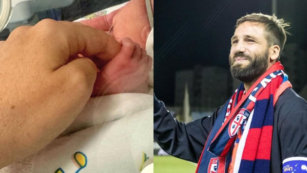 Fiocco rosa in casa Pavoletti: «Grazie vita» – Gli auguri dei rossoblù