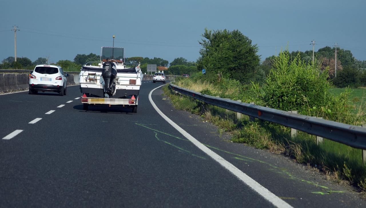 
	Il punto dell'incidente (foto Stick)

