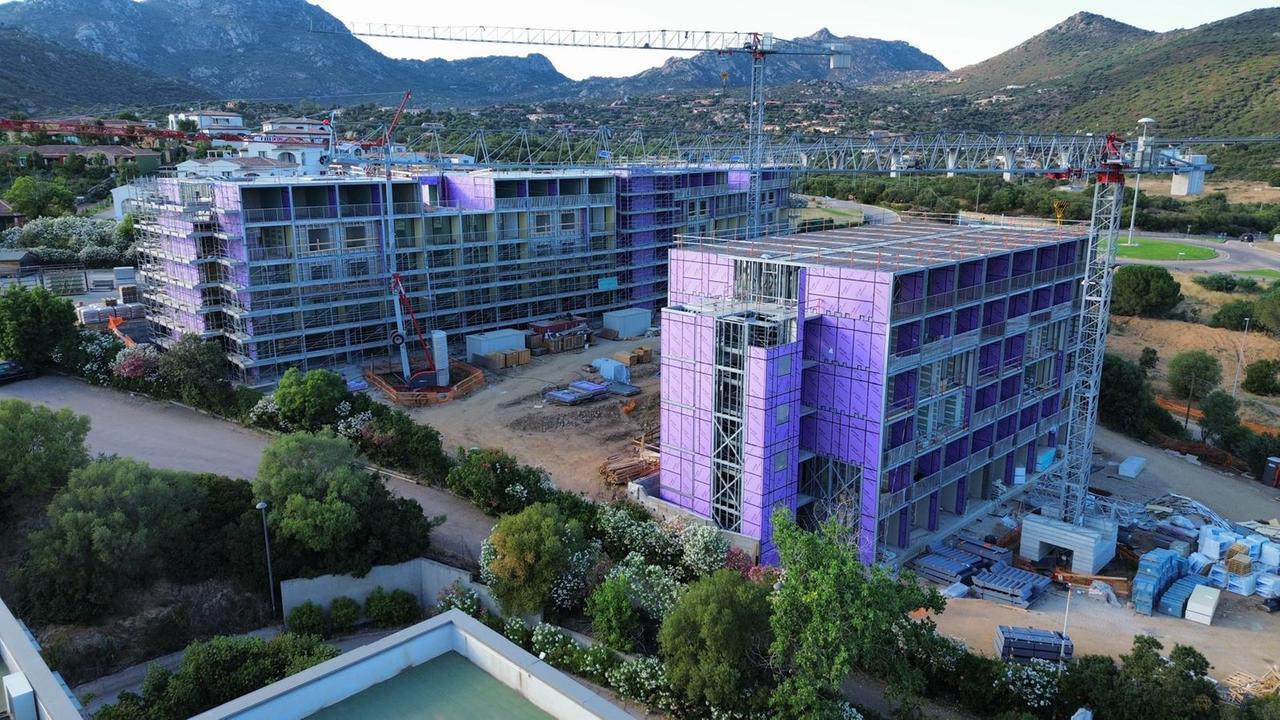 Olbia, cresce il campus del Geovillage: ecco la casa dello studente da 450 posti letto