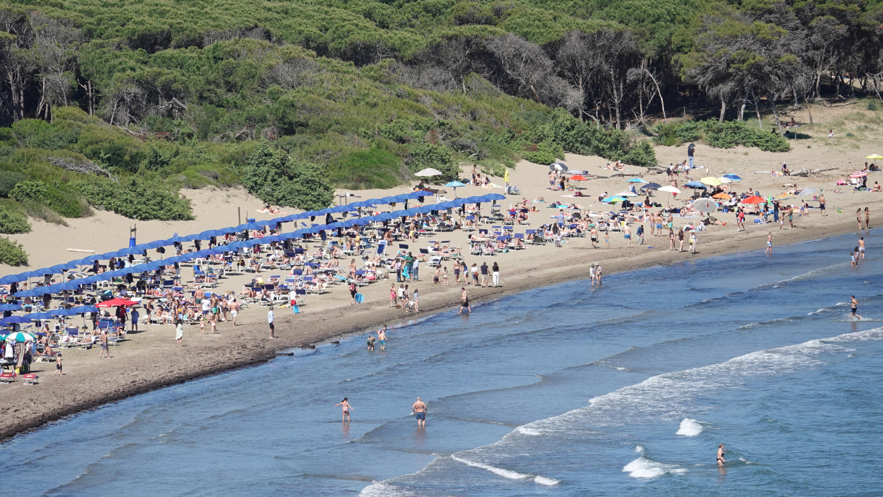 
	La spiagga della Feniglia dove &egrave; avvenuto l'episodio (foto archivio)

