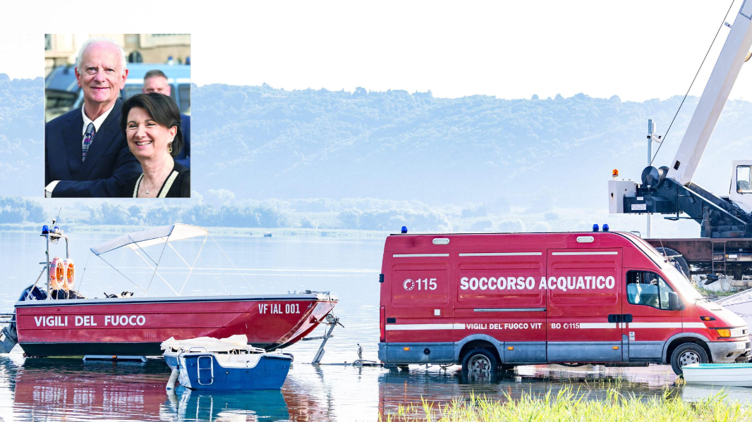Il marito della ministra Roccella disperso nel lago, ricerche senza sosta. Gli hater, un caso politico: «Commenti ignobili e disumani»