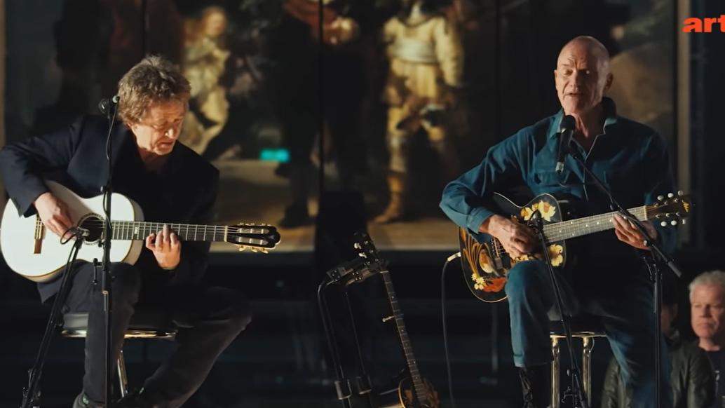 Sting live al Rijksmuseum di Amsterdam tra i capolavori di Rembrandt e Vermeer
