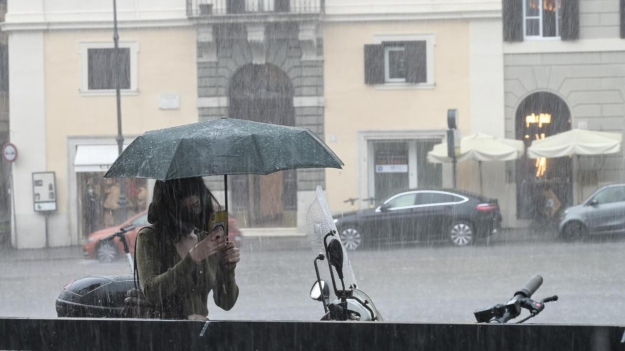 Allerta per pioggia domani a Pirri (foto d'archivio)
