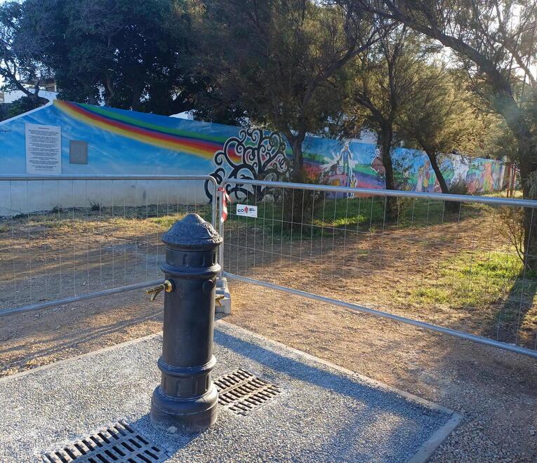 A Livorno la prima fontana inclusiva: «Il parco di Kyra è senza barriere»<br>
