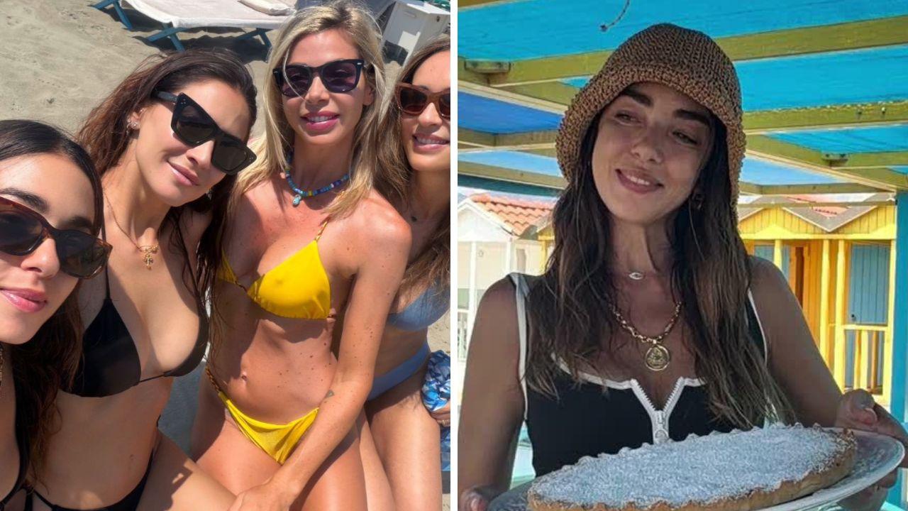 Elena Santarelli e Melissa Satta, pranzo vip in Versilia per un compleanno speciale