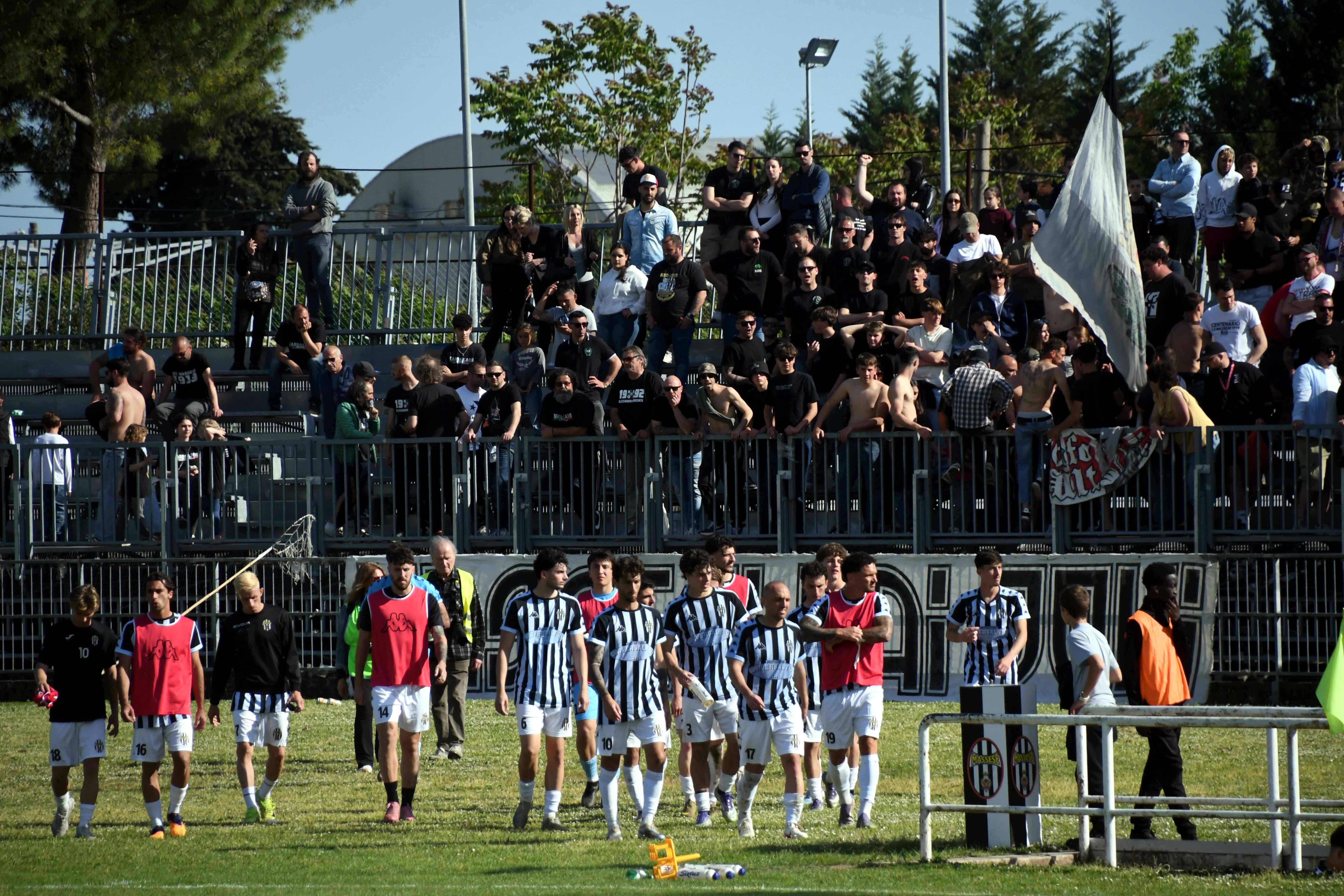 I tifosi e i giocatori dell'ultima stagione