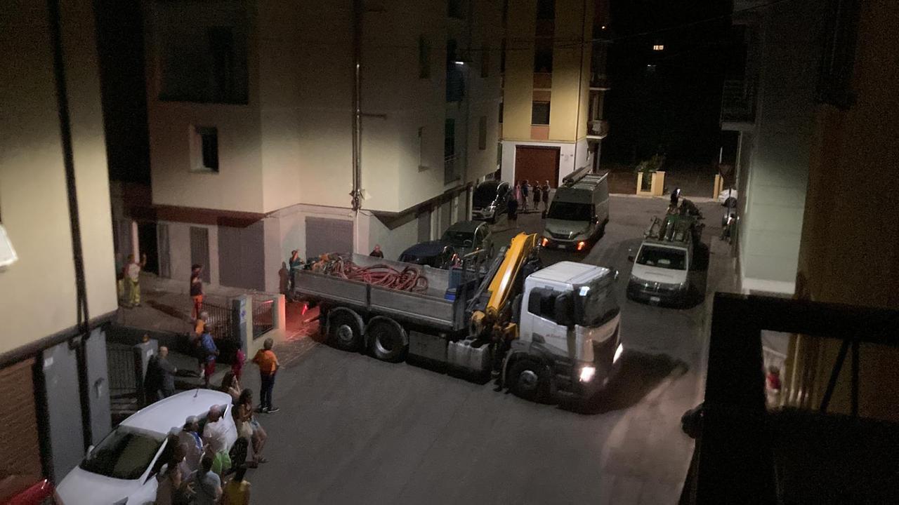 L'intervento di Hera e InRete nelle vie del blackout