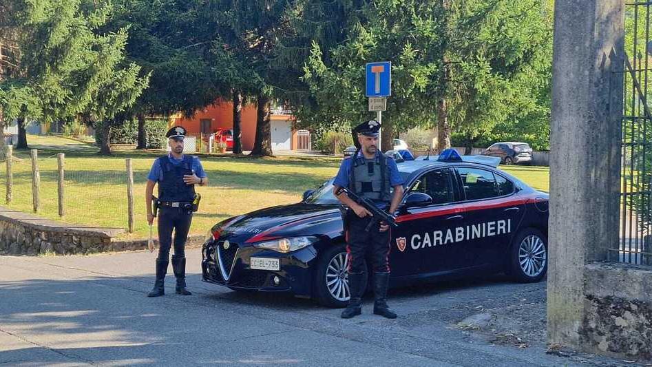 Una pattuglia dei carabinieri 