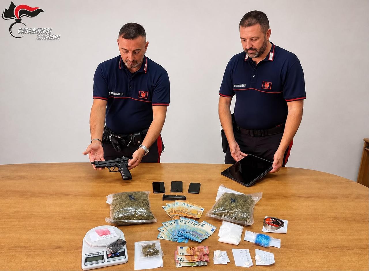 Olbia, in auto a tutta velocità con la droga: arrestato un 35enne
