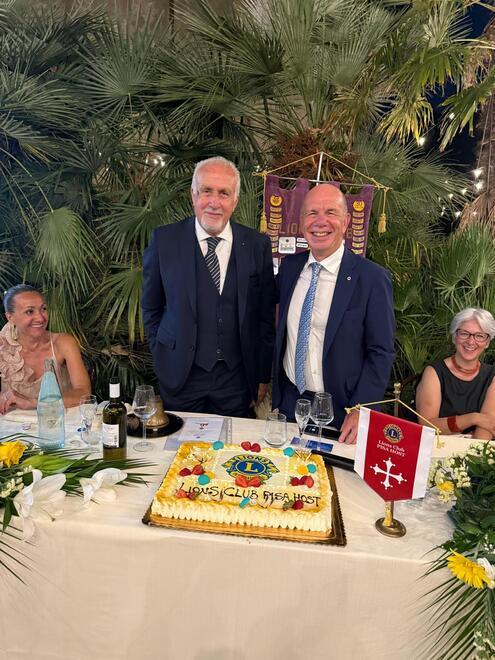 Massimiliano Valtriani è stato eletto presidente del Lions Club Pisa Host