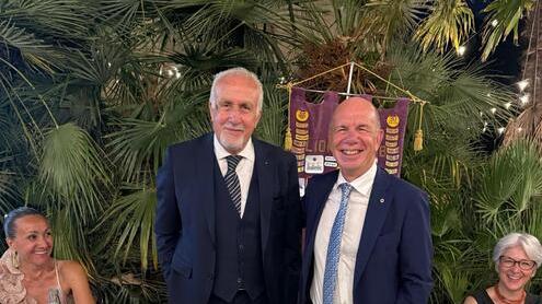 Massimiliano Valtriani è stato eletto presidente del Lions Club Pisa Host