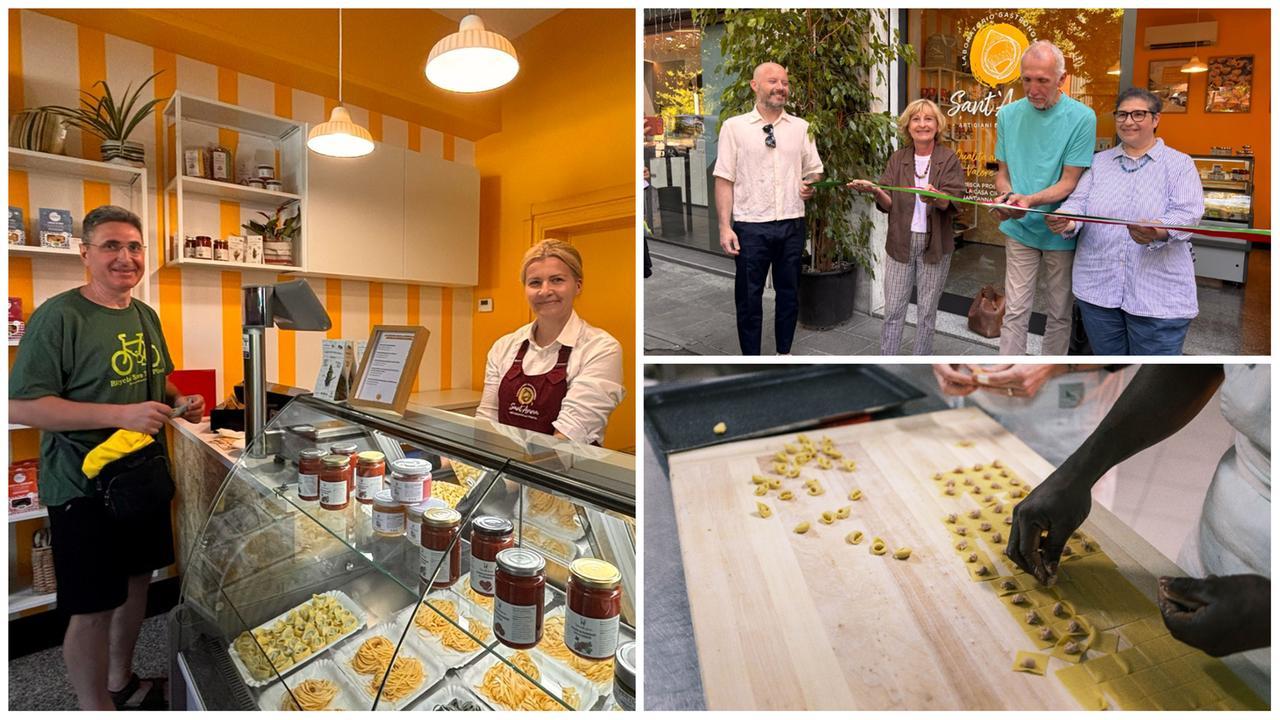 Apre in Buon Pastore la Bottega del “riscatto”: tortellini e pasta fatta a mano in carcere