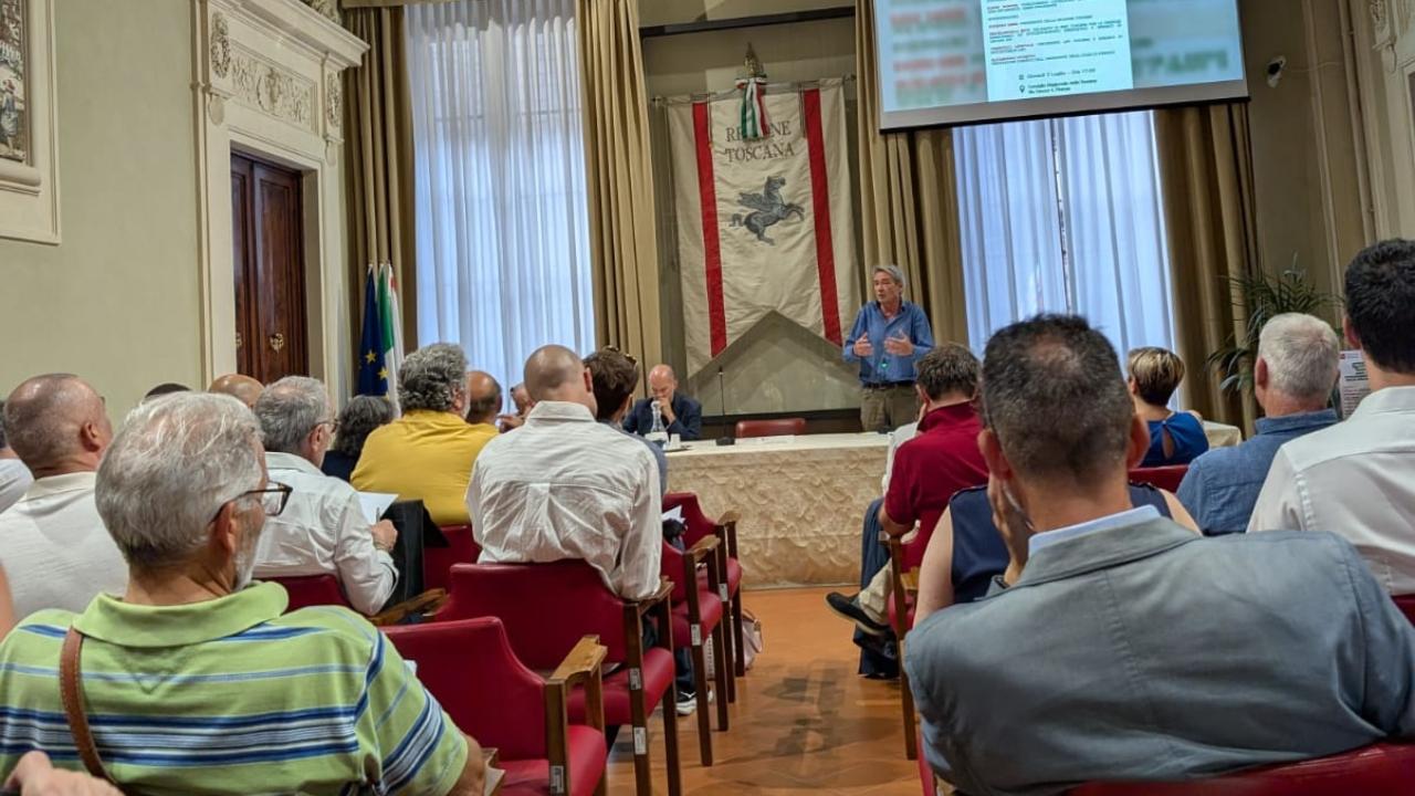 La presentazione in Regione 