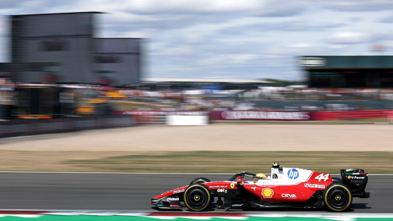 Un momento del gp