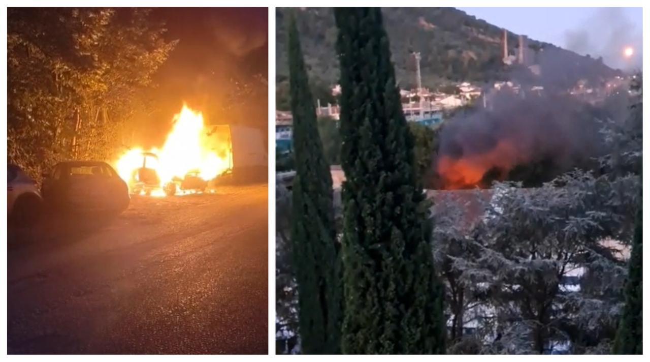 Prato, auto in fiamme in via del Laghetto: i residenti chiedono controlli