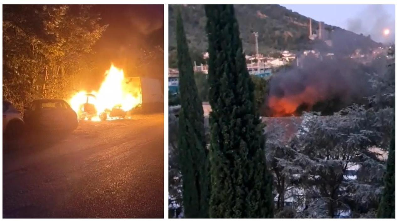 Prato, auto in fiamme in via del Laghetto: i residenti chiedono controlli