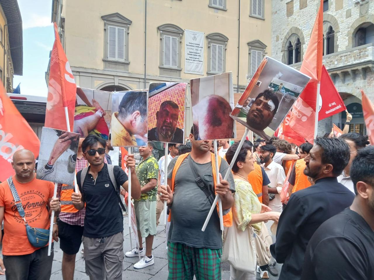 Prato, operai e sindacalisti in piazza per difendere i picchetti – Video
