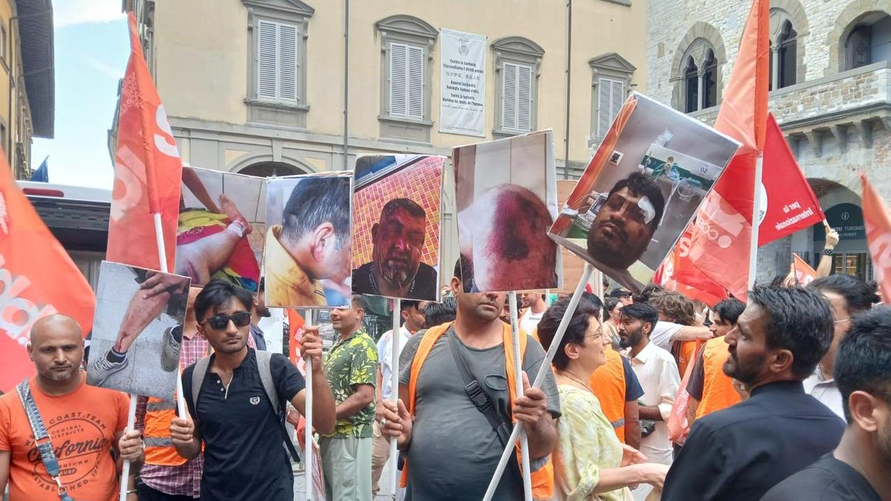 Prato, operai e sindacalisti in piazza per difendere i picchetti – Video