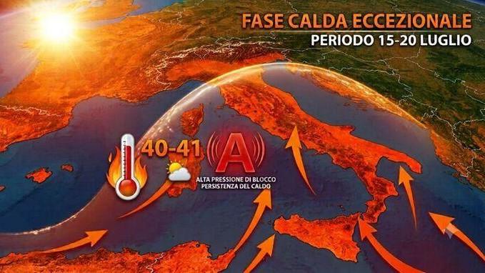Meteo, l’isola tra le zone più roventi d’Europa: quando arriva la terza ondata di calore