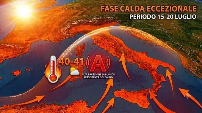 Meteo, l’isola tra le zone più roventi d’Europa: quando arriva la terza ondata di calore