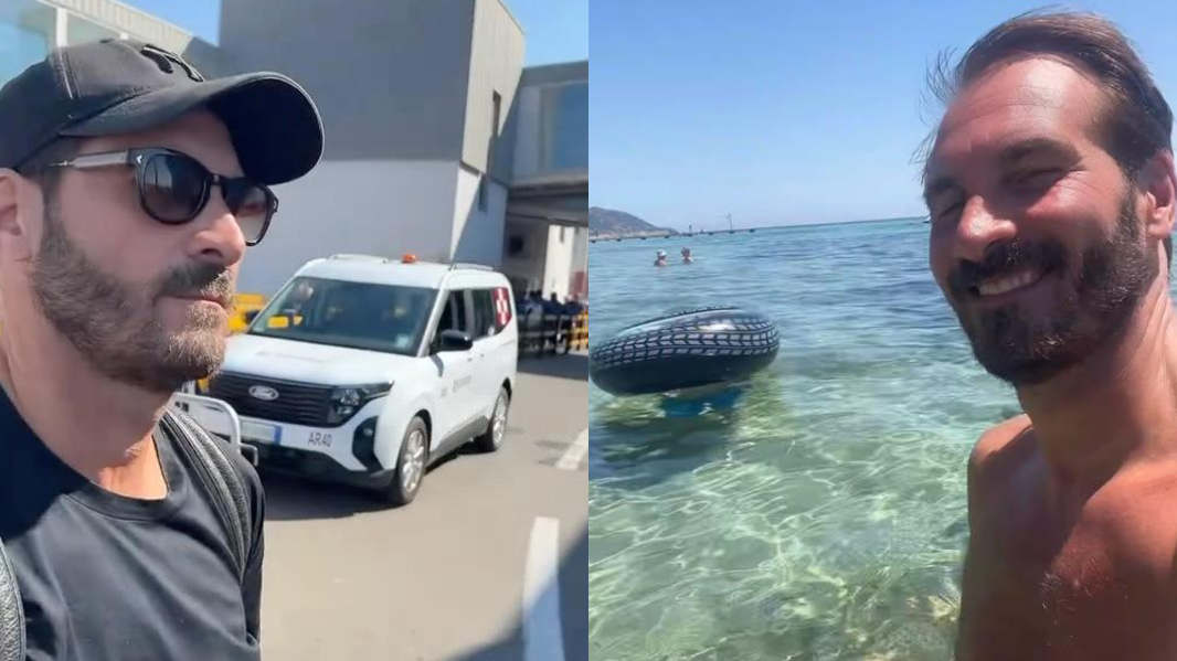 Da “Un posto al sole” al mare della Sardegna: Maurizio Aiello sceglie l’isola