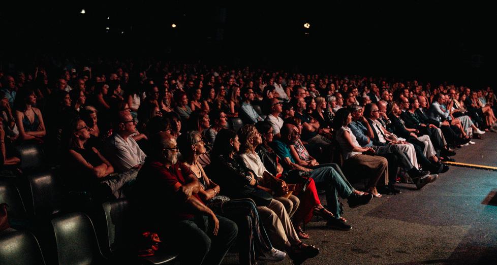
	La platea gremita in una delle serate (foto di Francesco Danti)


