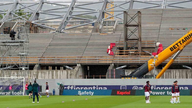 I lavori di rifacimento dello stadio Artemio Franchi