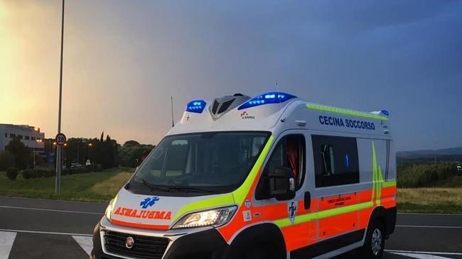 Un'ambulanza 