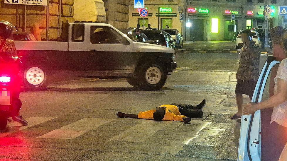 La foto scattata da Luca Birindelli