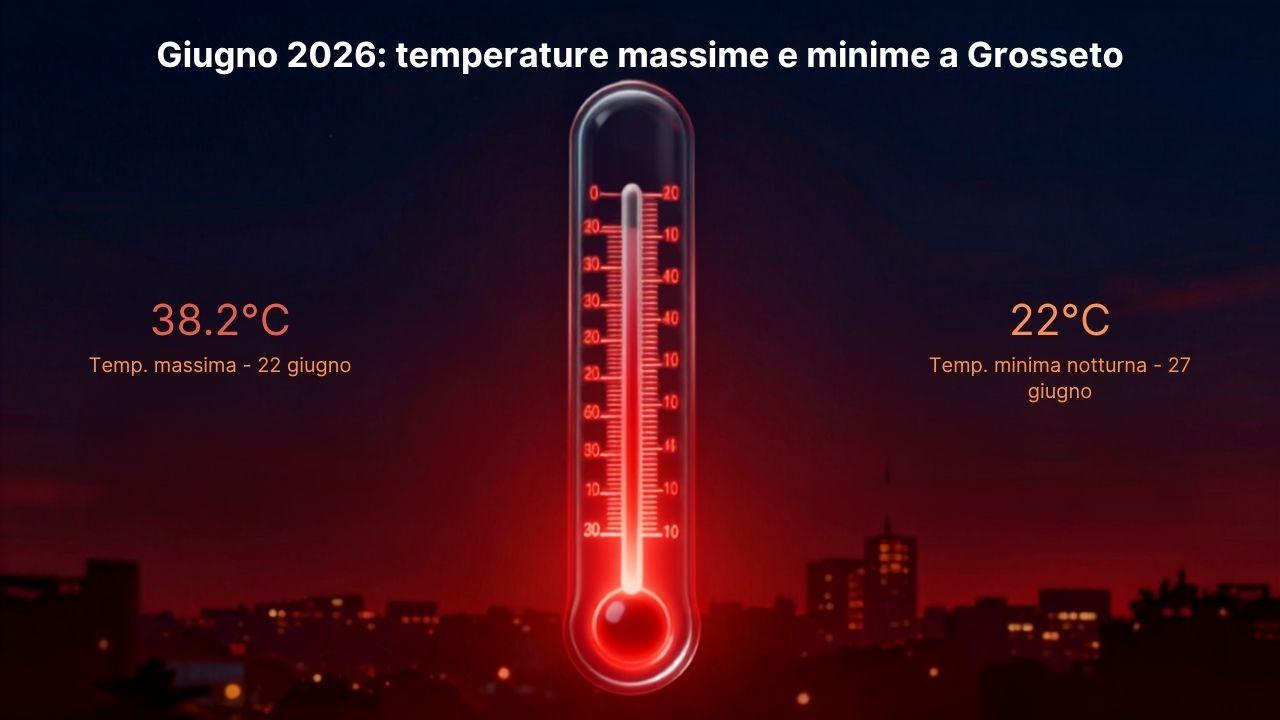 Grosseto, notti insonni per il troppo caldo: a giugno temperature su di 7 gradi – Cosa ci aspetta nel fine settimana