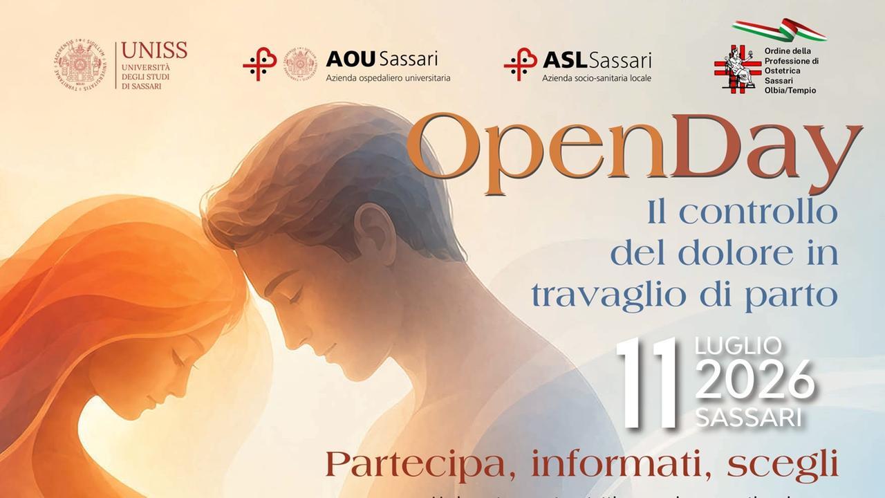Parto indolore, Open Day dell’Aou di Sassari