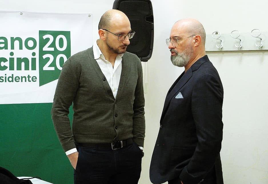 Bonaccini e Tosiani alla Festa Dem