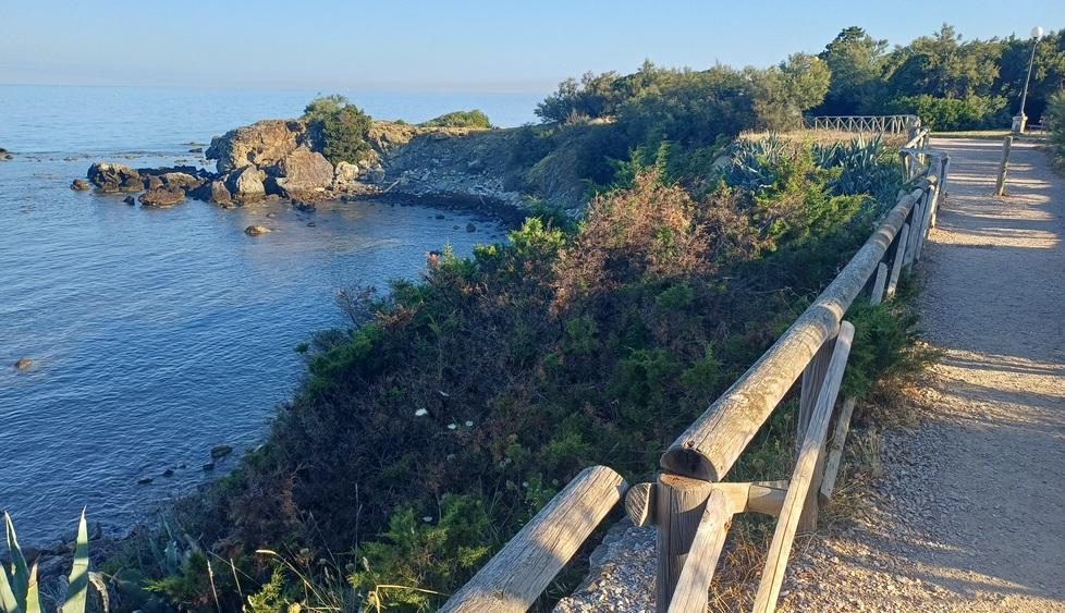 Livorno: corrimano degradati tra bulloni arrugginiti e assi staccate<br>
