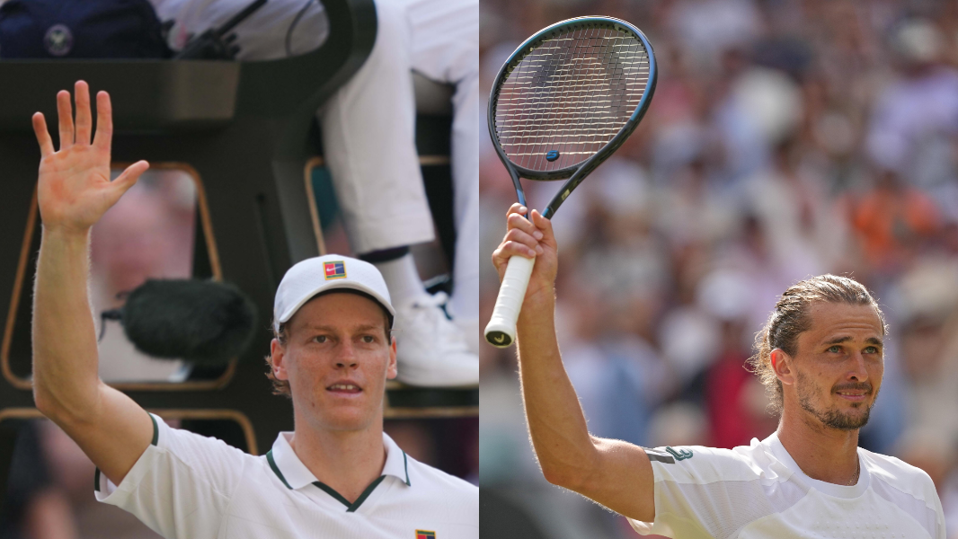 Jannik Sinner sfida Alexander Zverev per il bis a Wimbledon: a che ora e dove vedere la finale in chiaro