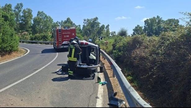 Scontro tra due auto sull’Orientale sarda, un bambino finisce in ospedale