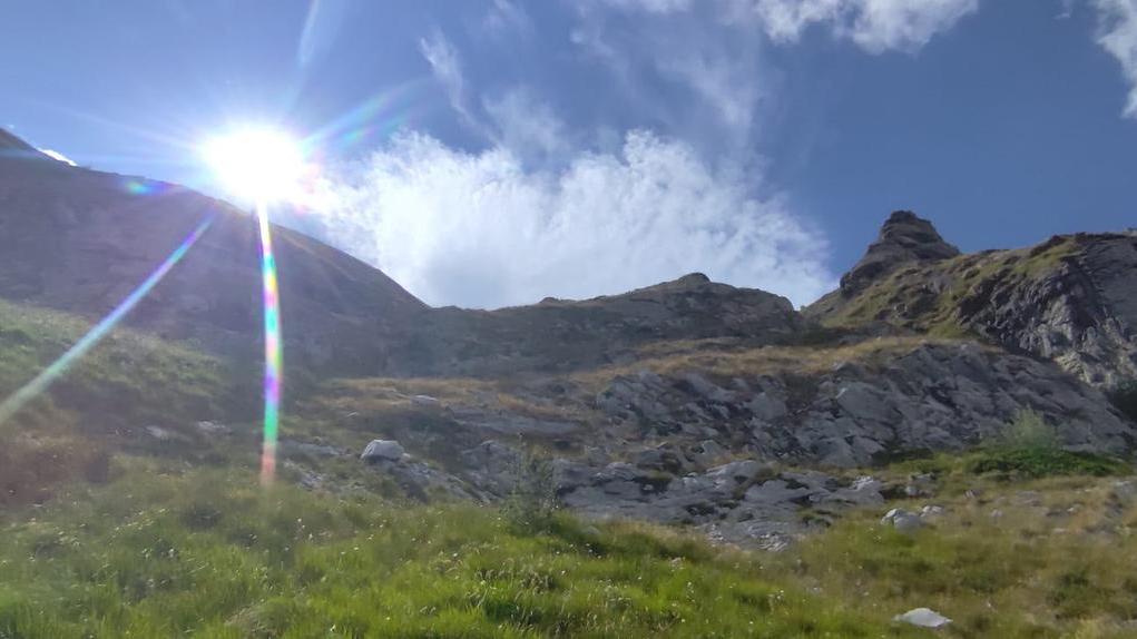 Il traverso del monte Pisanino