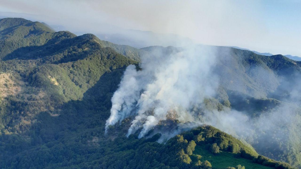 L'incendio